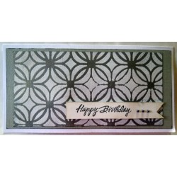 Happy birthday - sandy stencil theme