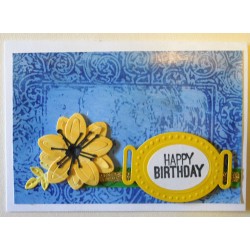 Happy birthday_yellow flower