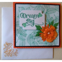 Dream big_orange flower