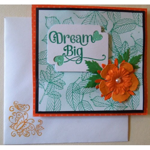Dream big_orange flower