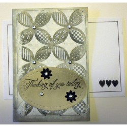 Thinking of you today_grey embossing